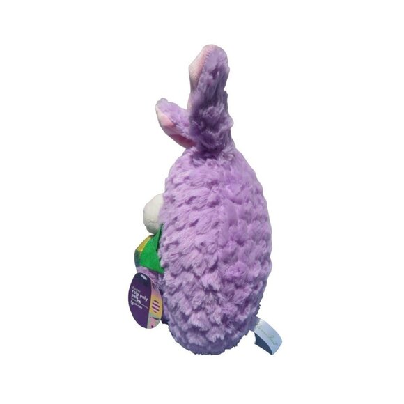 Easter Roly Poly Pals Bunny Rabbit Plush -Soft Purple Stuffed Animal 12" Toy - Picture 3 of 3